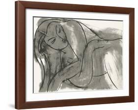 Nu, c.1941-Henri Matisse-Framed Serigraph