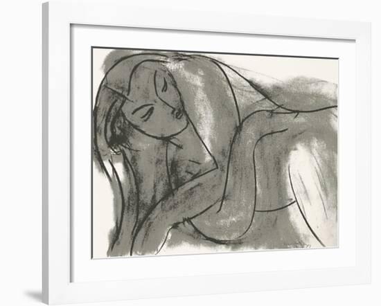 Nu, c.1941-Henri Matisse-Framed Serigraph