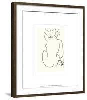 Nu, c.1949-Henri Matisse-Framed Serigraph