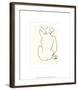 Nu, c.1949-Henri Matisse-Framed Serigraph