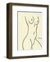 Nu, c.1952-Henri Matisse-Framed Serigraph