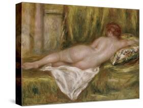 Nu couché, vu de dos ou Le repos après le bain-Pierre-Auguste Renoir-Stretched Canvas