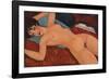 Nu Couche-Amedeo Modigliani-Framed Giclee Print