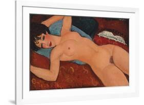 Nu Couche-Amedeo Modigliani-Framed Giclee Print