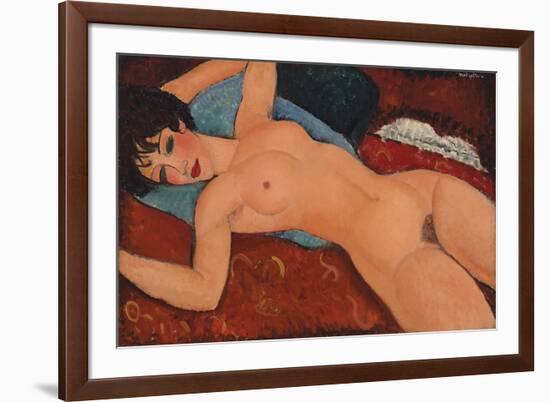 Nu Couche-Amedeo Modigliani-Framed Giclee Print