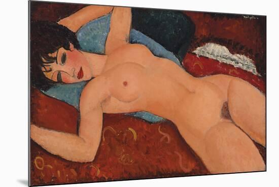 Nu Couche-Amedeo Modigliani-Mounted Giclee Print