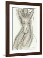 Nu dans Un Fauteuil, c.1950-Henri Matisse-Framed Serigraph