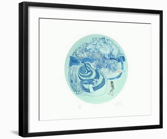 Nu dans un paysage-Gérard Lecomte-Framed Limited Edition