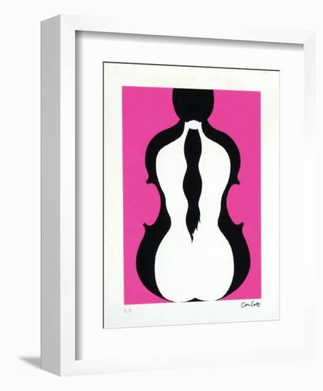 Nu De Dos I-Jean Coulot-Framed Limited Edition