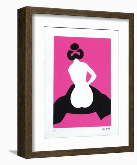 Nu De Dos II-Jean Coulot-Framed Limited Edition