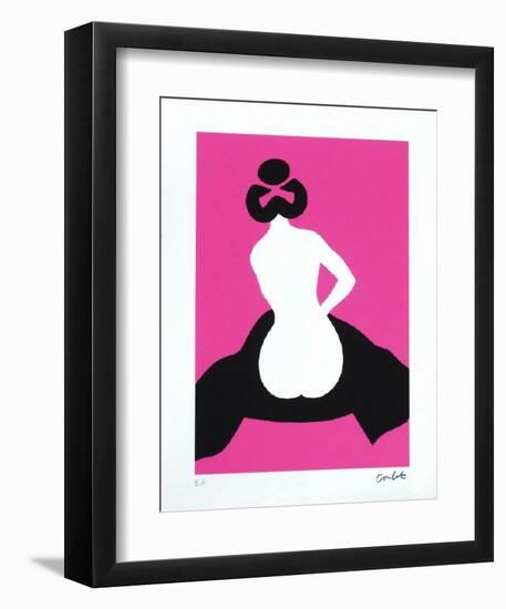 Nu De Dos II-Jean Coulot-Framed Limited Edition