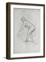 Nu Debout-Camille Pissarro-Framed Giclee Print