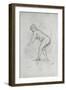 Nu Debout-Camille Pissarro-Framed Giclee Print