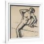 Nu, End 1890S-Edgar Degas-Framed Giclee Print