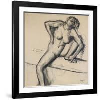 Nu, End 1890S-Edgar Degas-Framed Giclee Print