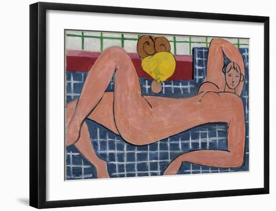 Nu Rose, 1935-Henri Matisse-Framed Art Print