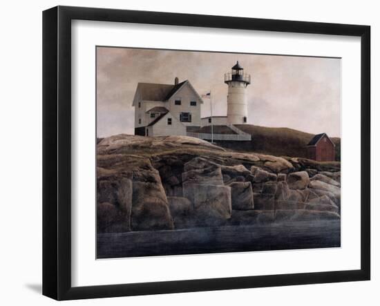 Nubble Light-David Knowlton-Framed Giclee Print