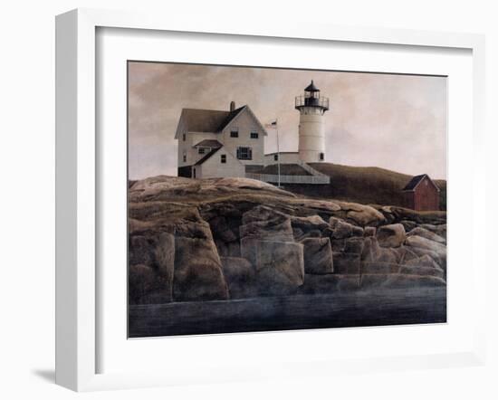 Nubble Light-David Knowlton-Framed Giclee Print