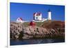 Nubble Lighthouse York Maine-George Oze-Framed Photographic Print