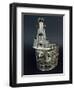 Nubia, Tomb, Royal Crown from Ballana Made of Silver with Inlaid Jewels-null-Framed Giclee Print