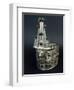 Nubia, Tomb, Royal Crown from Ballana Made of Silver with Inlaid Jewels-null-Framed Giclee Print