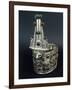 Nubia, Tomb, Royal Crown from Ballana Made of Silver with Inlaid Jewels-null-Framed Giclee Print