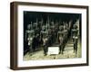 Nubian Archers, Painted Wooden Statues from Assiut-null-Framed Giclee Print