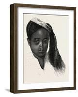 Nubian Boy of Good Family, Egypt, 1879-null-Framed Giclee Print