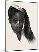 Nubian Boy of Good Family, Egypt, 1879-null-Mounted Giclee Print
