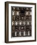 Nubian Coffer, Inlaid Wood, from Qustul, Detail-null-Framed Giclee Print