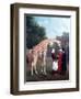 Nubian Giraffe-Jacques-Laurent Agasse-Framed Giclee Print