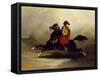 Nubian Horseman at the Gallop-Alfred De Dreux-Framed Stretched Canvas