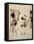 Nubian Musicians-G. Lekegian-Framed Stretched Canvas