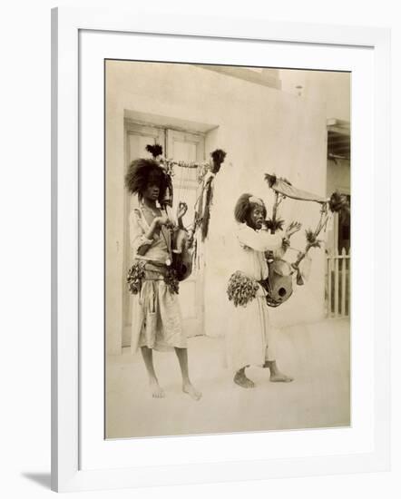 Nubian Musicians-G. Lekegian-Framed Giclee Print