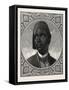 Nubian Official, Egypt, 1879-null-Framed Stretched Canvas