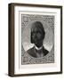 Nubian Official, Egypt, 1879-null-Framed Giclee Print