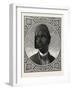 Nubian Official, Egypt, 1879-null-Framed Giclee Print