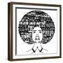 Nubian Queen-Marcus Prime-Framed Art Print