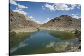 Nubra Valley, Panamik Thermal Lake-Guido Cozzi-Stretched Canvas