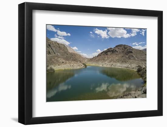 Nubra Valley, Panamik Thermal Lake-Guido Cozzi-Framed Photographic Print