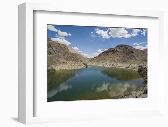 Nubra Valley, Panamik Thermal Lake-Guido Cozzi-Framed Photographic Print