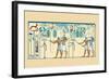 Nubti and Thothmes-J. Gardner Wilkinson-Framed Art Print