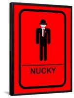 Nucky Bathroom 2-null-Framed Poster