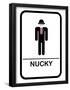 Nucky Bathroom-null-Framed Poster