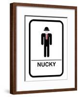 Nucky Bathroom-null-Framed Poster
