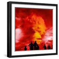 Nuclear Detonation-Science Source-Framed Giclee Print