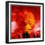 Nuclear Detonation-Science Source-Framed Giclee Print