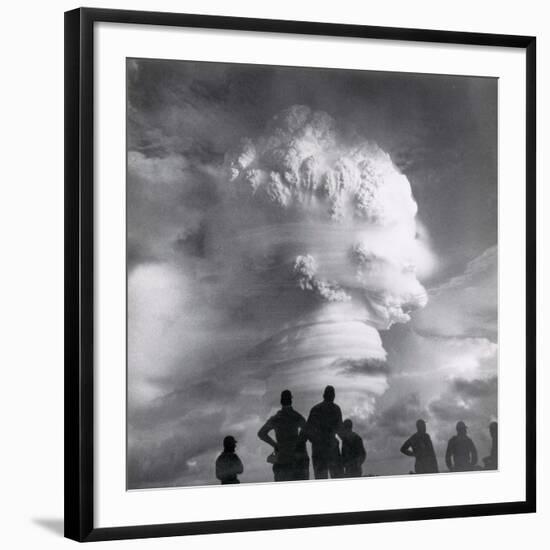 Nuclear Detonation-Science Source-Framed Giclee Print