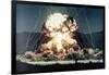 Nuclear Explosion Met in Nevada Desert-null-Framed Photographic Print