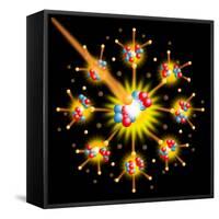 Nuclear Fission-David Nicholls-Framed Stretched Canvas